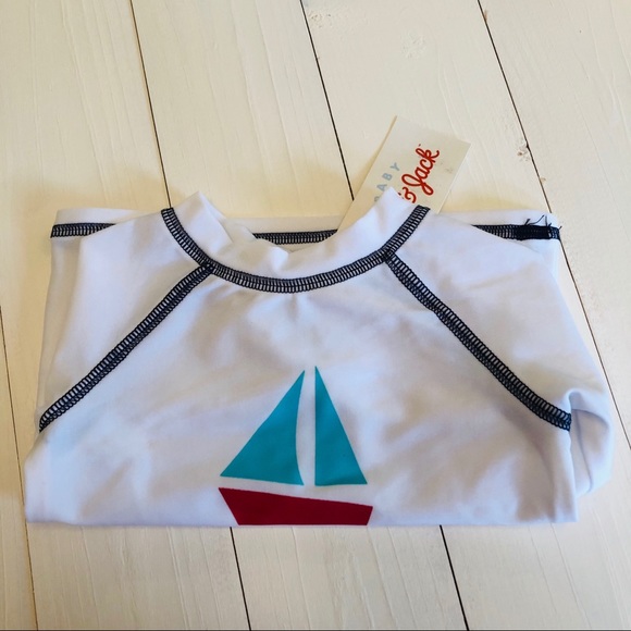 Cute First mate swim tee for 3-6 mo. - Picture 6 of 6